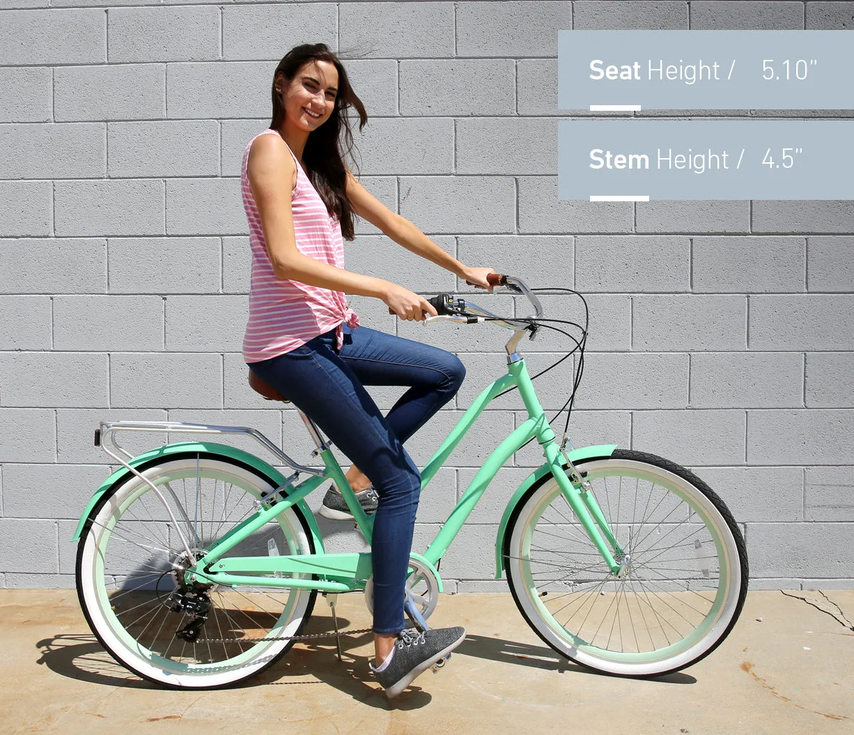 sixthreezero EVRYjourney Men's Casual Edition 7-Speed w/ Integrated Cable Lock and Basket