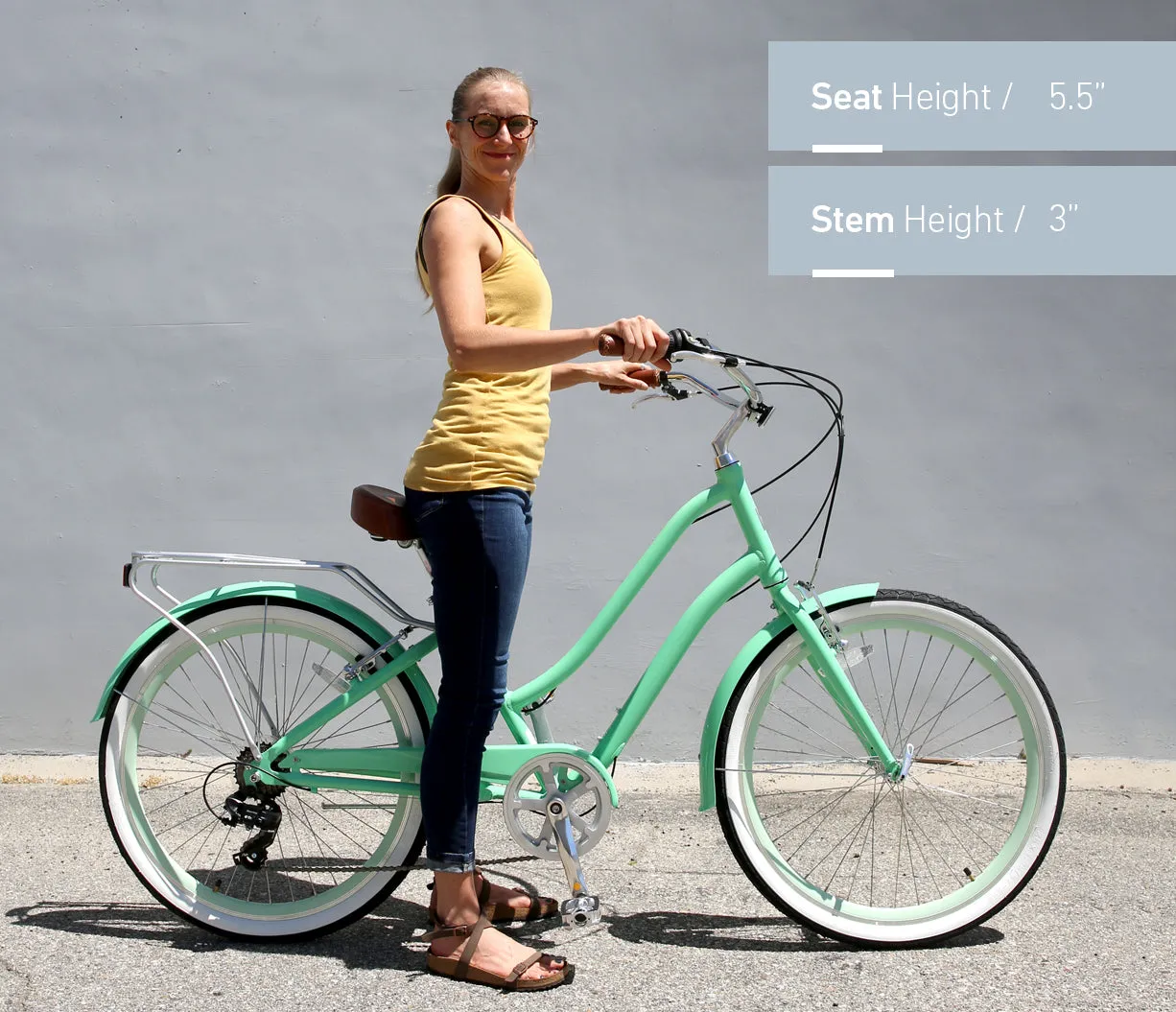 sixthreezero EVRYjourney Men's Casual Edition 7-Speed w/ Integrated Cable Lock and Basket