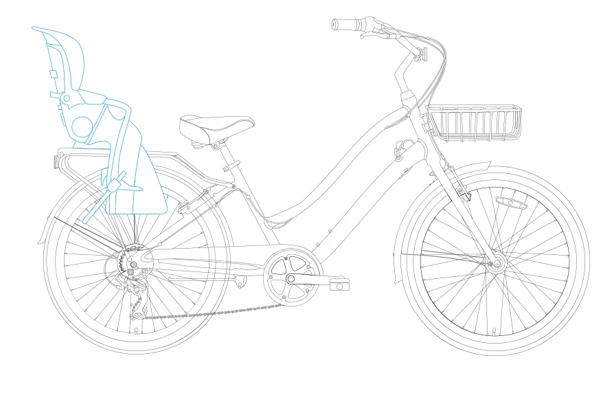 sixthreezero EVRYjourney Men's Casual Edition 7-Speed w/ Integrated Cable Lock and Basket