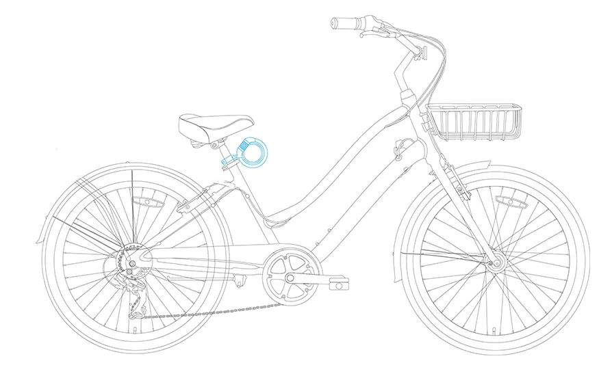 sixthreezero EVRYjourney Men's Casual Edition 7-Speed w/ Integrated Cable Lock and Basket
