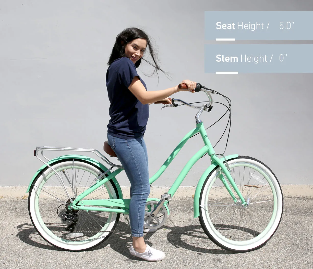 sixthreezero EVRYjourney Men's Casual Edition 7-Speed w/ Integrated Cable Lock and Basket