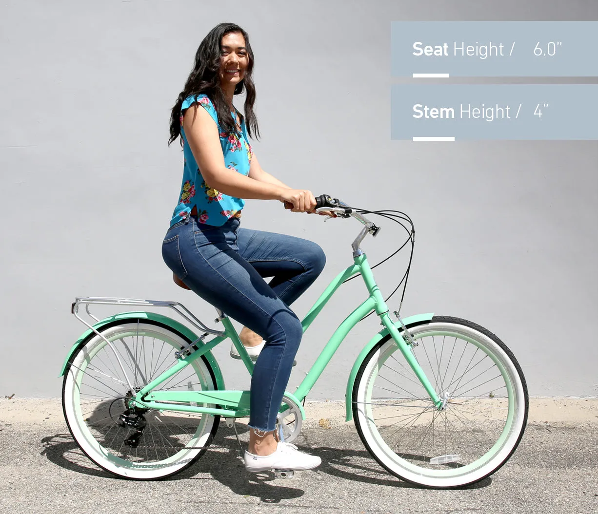 sixthreezero EVRYjourney Men's Casual Edition 7-Speed w/ Integrated Cable Lock and Basket