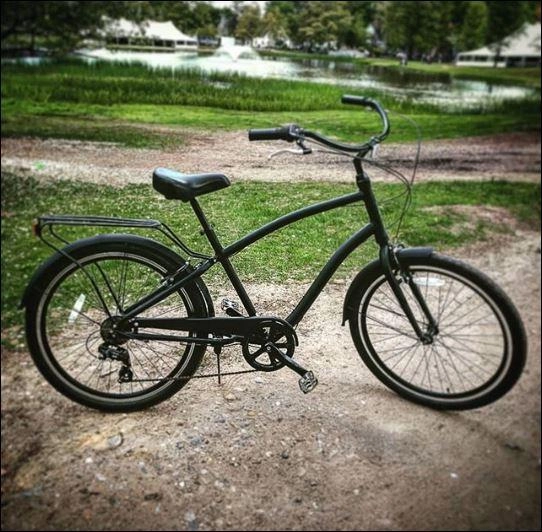 sixthreezero EVRYjourney Men's w/ Integrated Lock 26" 7-Speed Sport Hybrid Cruiser Bicycle
