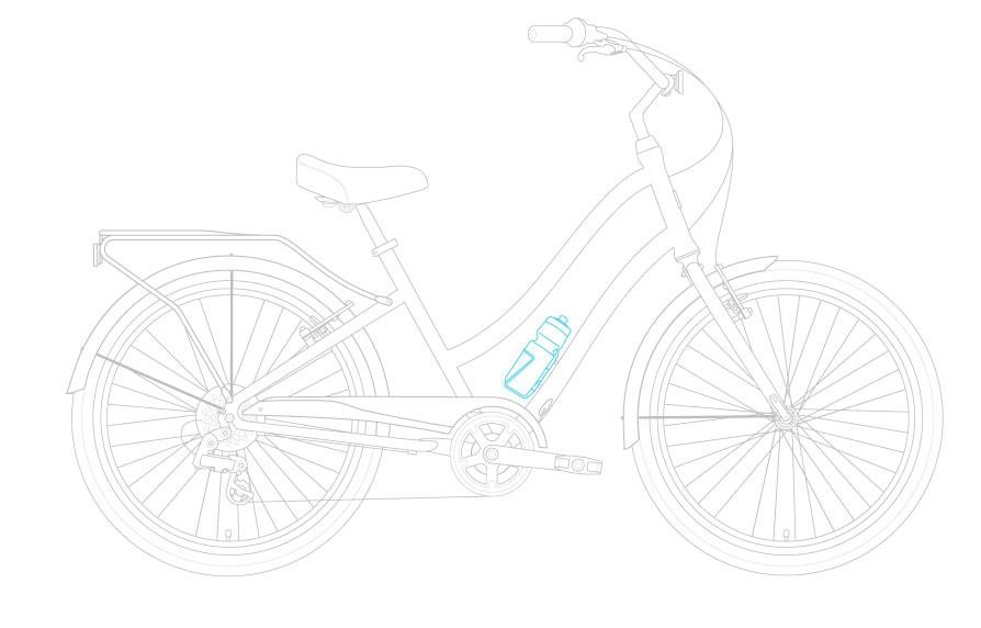 sixthreezero EVRYjourney Men's w/ Integrated Lock 26" 7-Speed Sport Hybrid Cruiser Bicycle