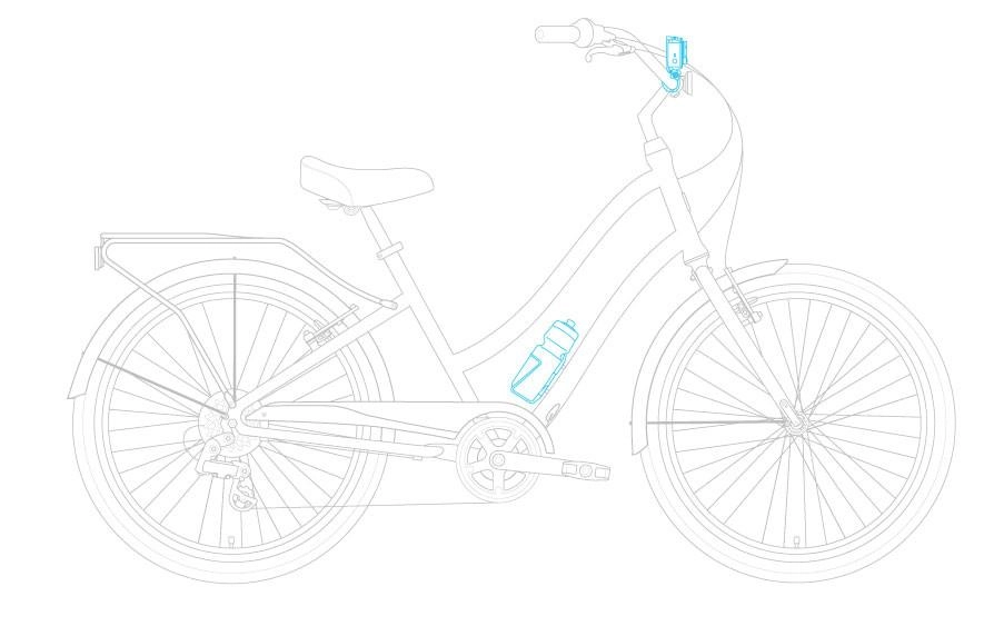 sixthreezero EVRYjourney Men's w/ Integrated Lock 26" 7-Speed Sport Hybrid Cruiser Bicycle