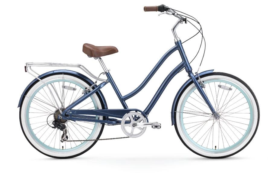 sixthreezero EVRYjourney Men's w/ Integrated Lock 26" 7-Speed Sport Hybrid Cruiser Bicycle