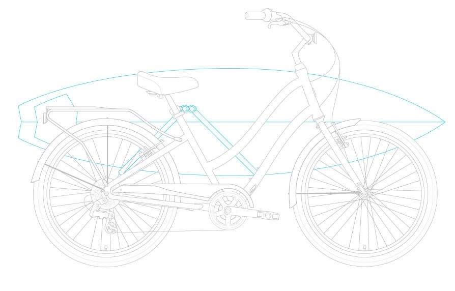 sixthreezero EVRYjourney Men's w/ Integrated Lock 26" 7-Speed Sport Hybrid Cruiser Bicycle