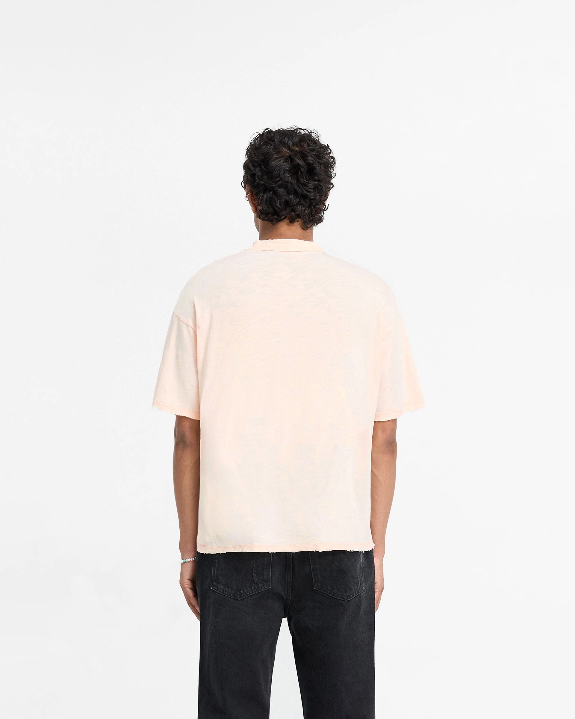 Slub T-Shirt - Washed Coral