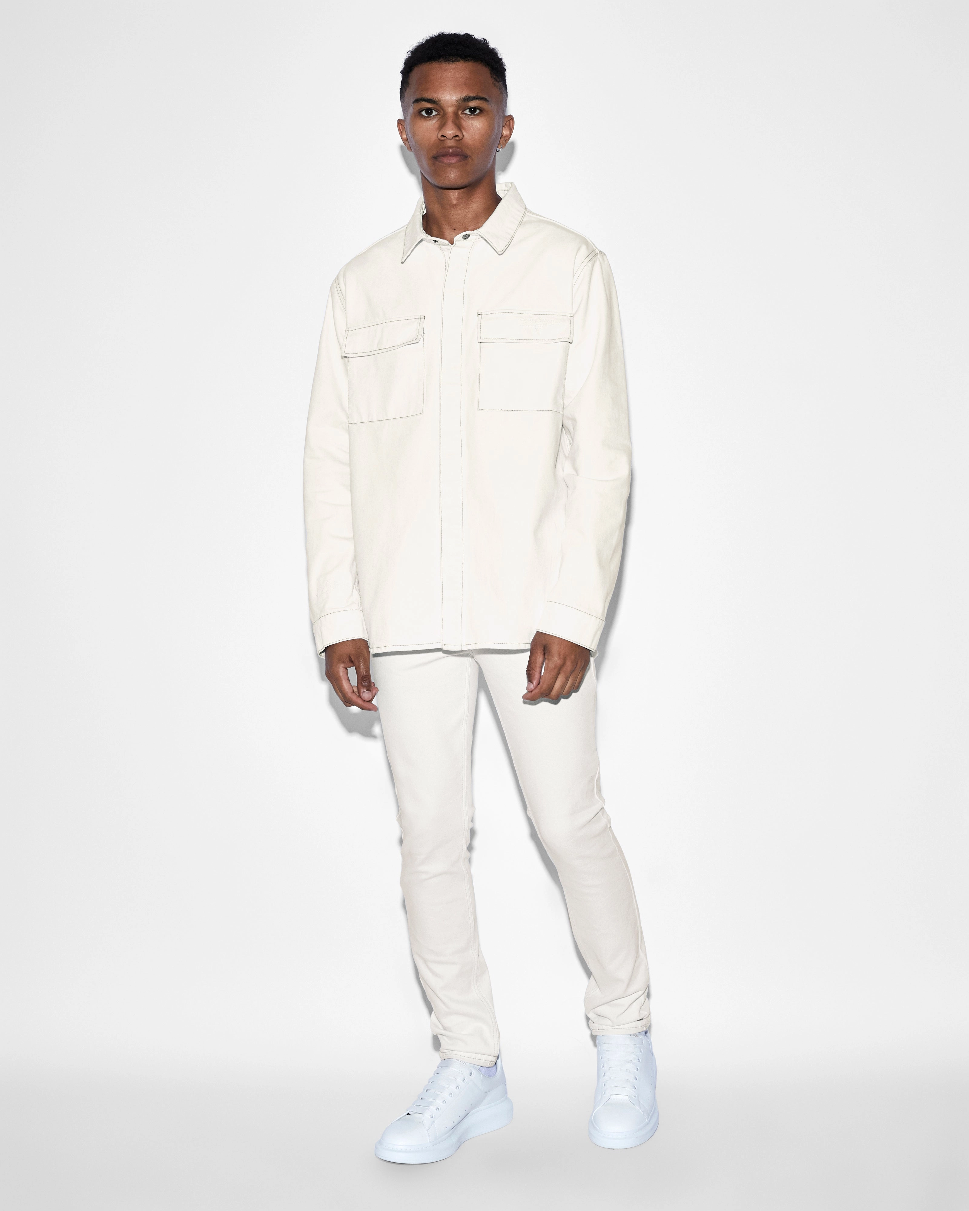 SNAKEBITE SHIRT IVORY