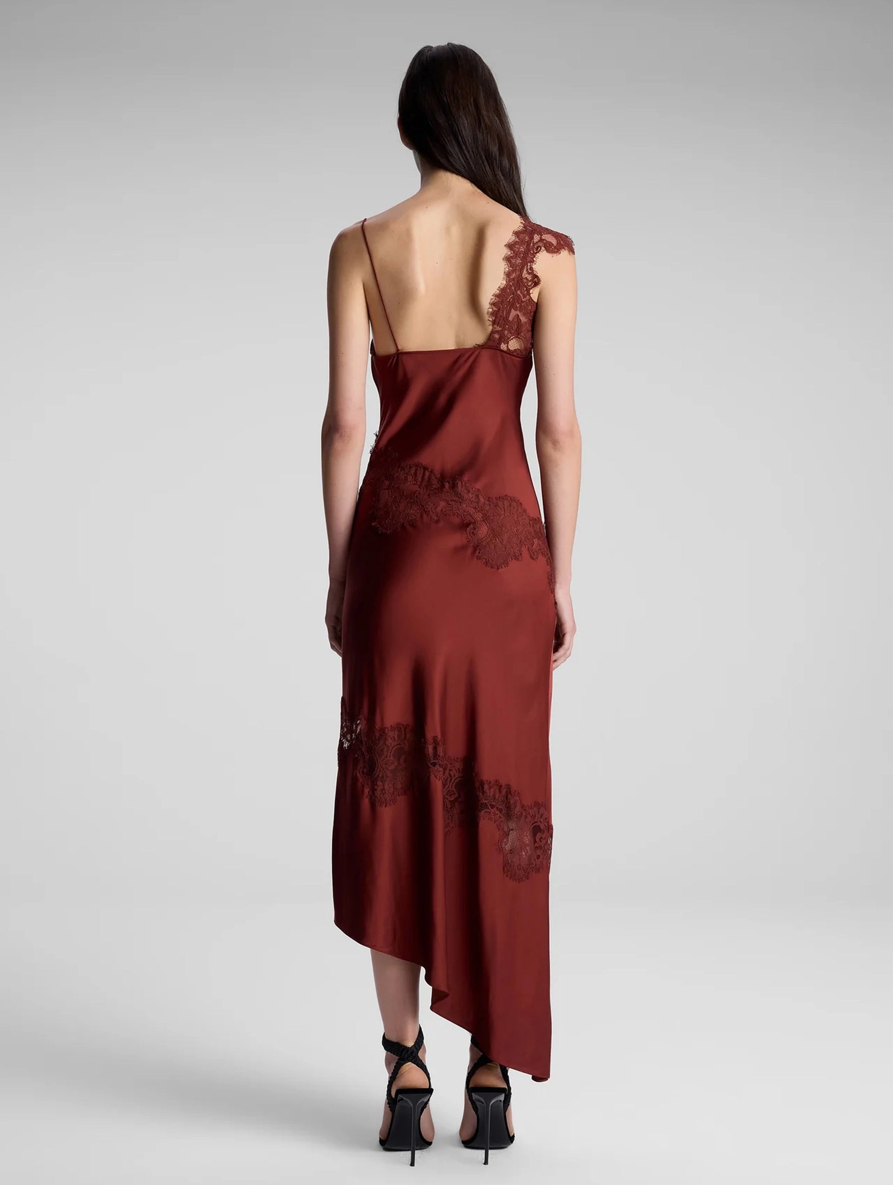 Stella Lace Dress in Bosco