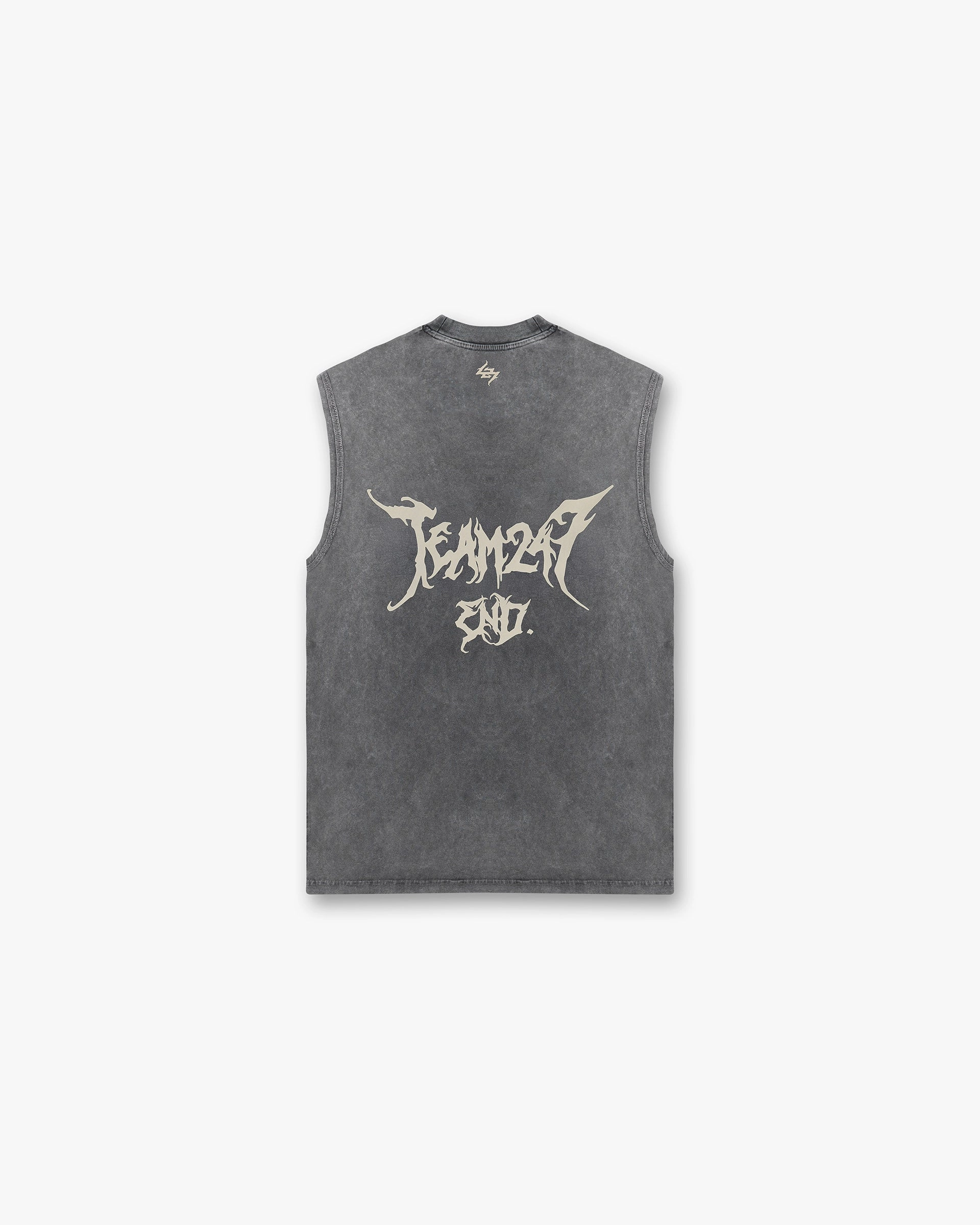 Team 247 X END Oversized Tank - Washed Grey
