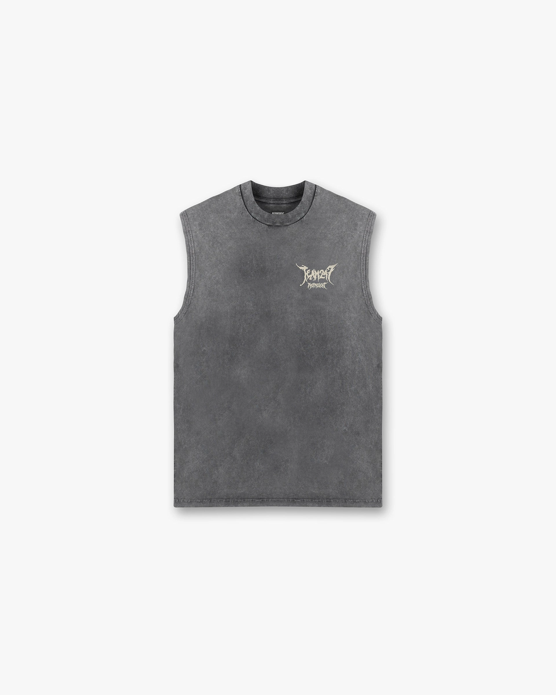Team 247 X END Oversized Tank - Washed Grey