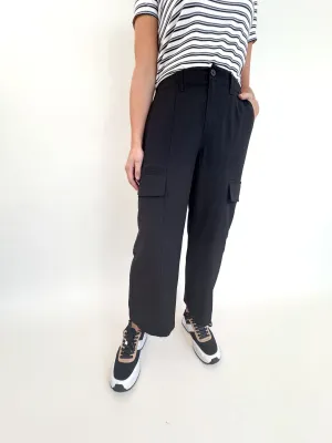 Tessa High Rise Cropped Cargo