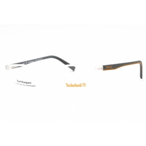 Timberland Men's Eyeglasses - Crystal Plastic Rectangular Full Rim Frame | TB1732 026