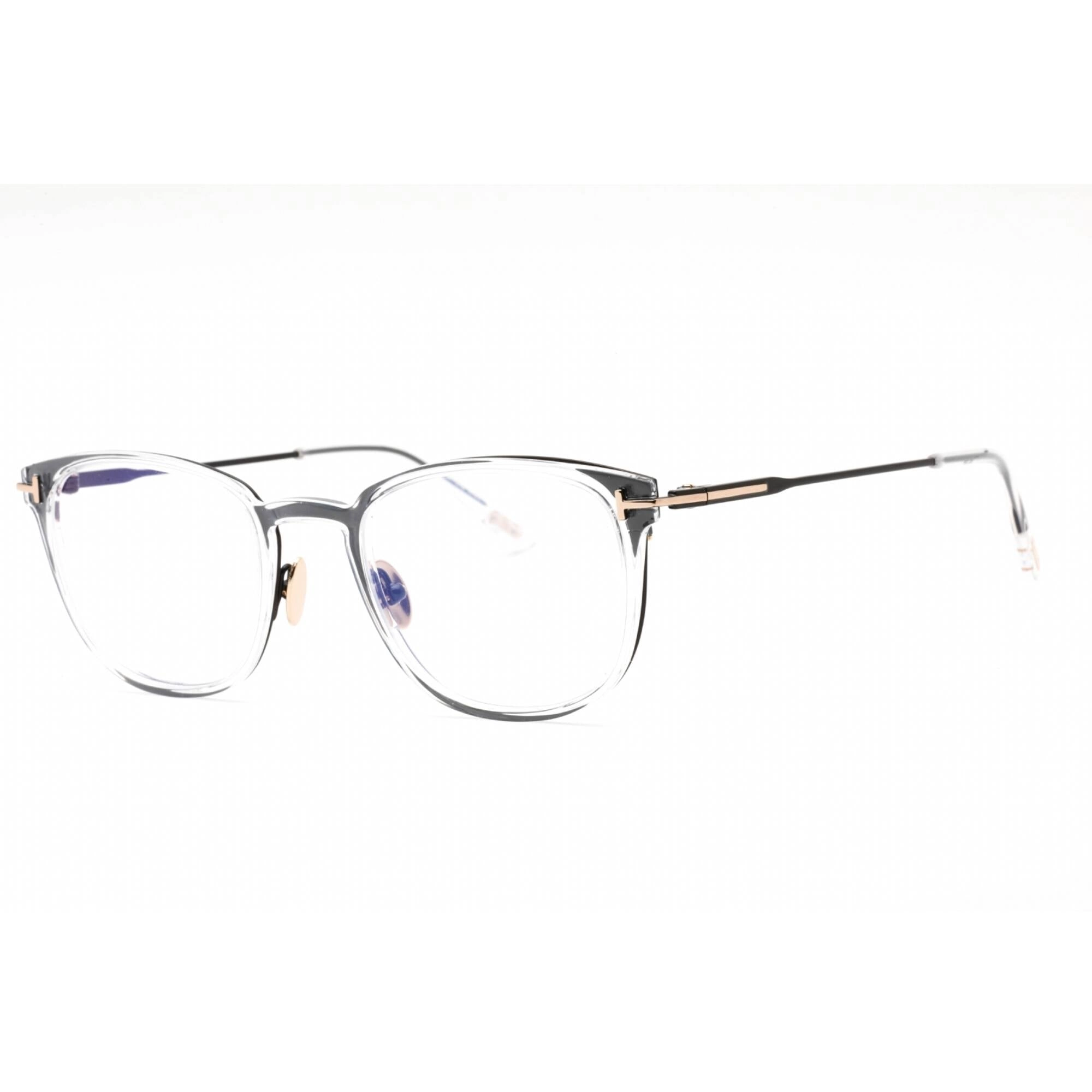 Tom Ford Men's Eyeglasses - Shiny Black Plastic Cat Eye Full Rim Frame | FT5694-B 001