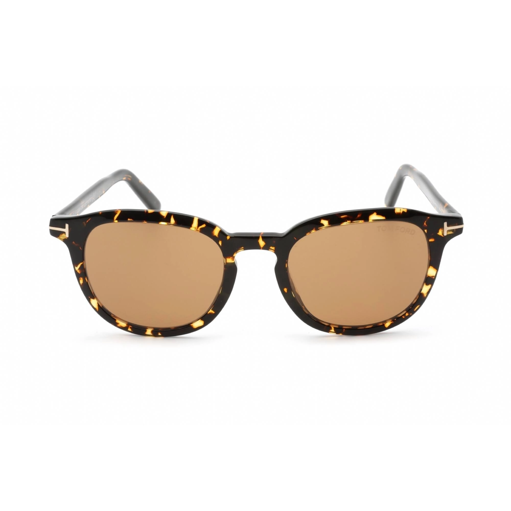 Tom Ford Men's Sunglasses - Dark Havana Plastic Frame Brown Lens | FT0816 PAX 52E