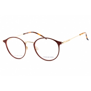 Tommy Hilfiger Men's Eyeglasses - Red Stainless Steel Round Shape Frame | TH 1771 C9A