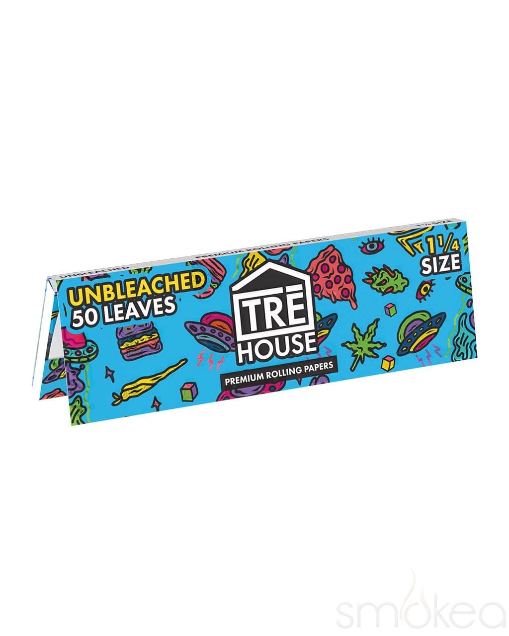 TRĒ House 1 1/4 Premium Unbleached Rolling Papers