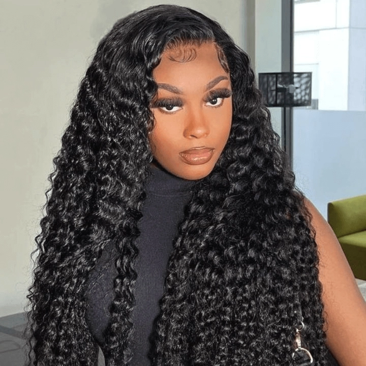 Tuneful 6x5 Pre-Styled Lace Ready To Wear Glueless Deep Wave Human Hair Wigs