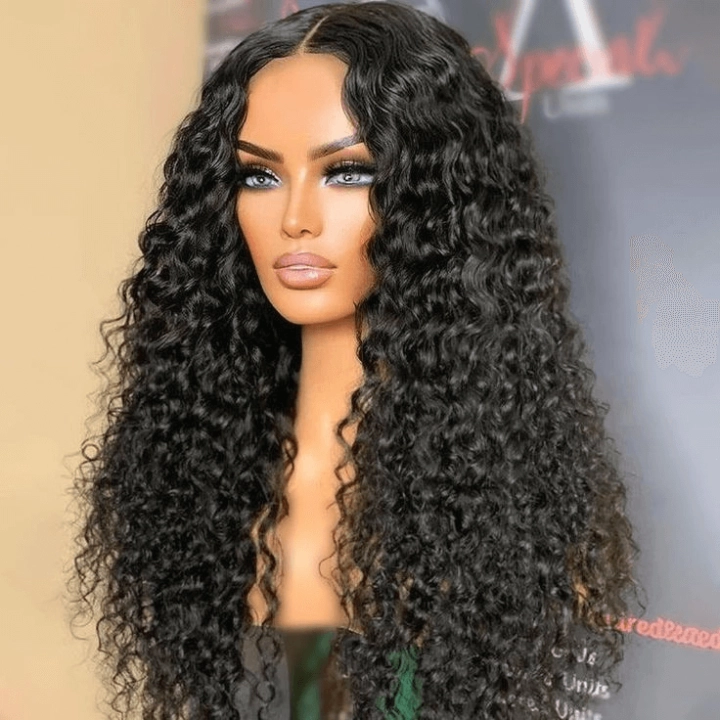 Tuneful 6x5 Pre-Styled Lace Ready To Wear Glueless Water Wave Human Hair Wigs
