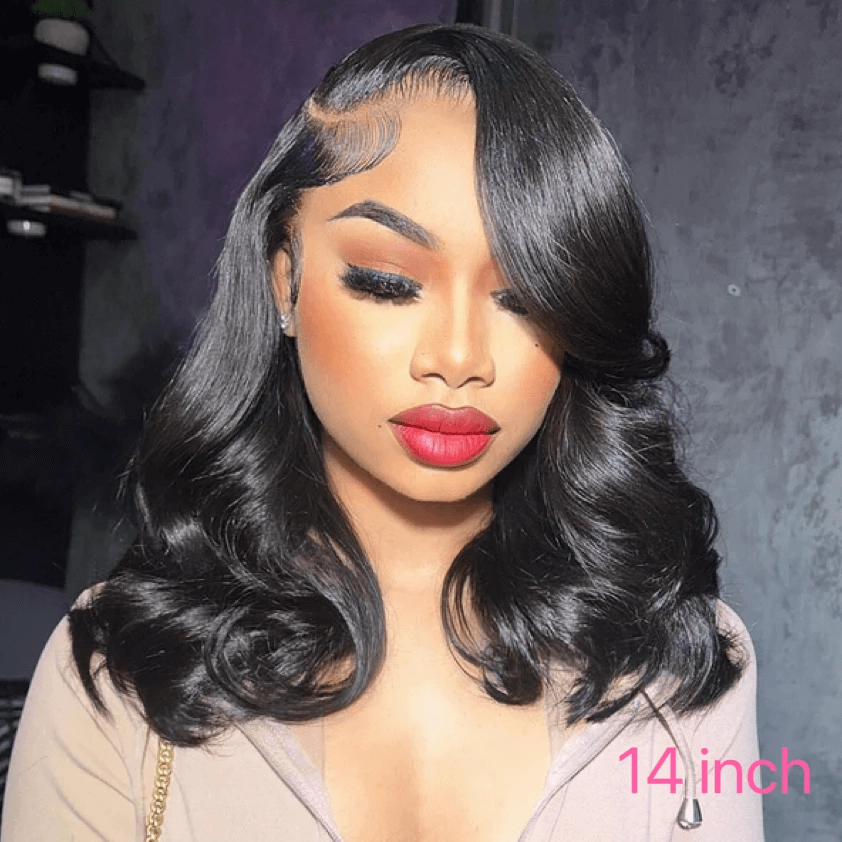 Tuneful Loose Body Wave Elegant Short Wavy Shoulder Length Wigs