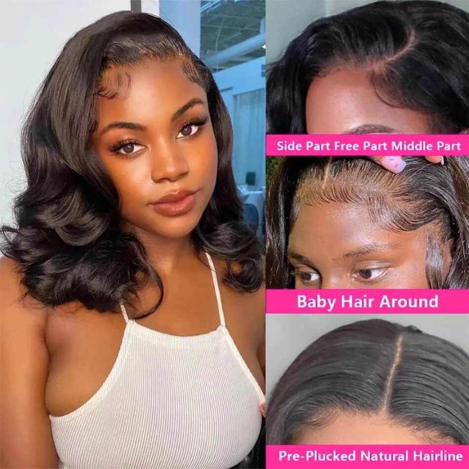 Tuneful Loose Body Wave Elegant Short Wavy Shoulder Length Wigs