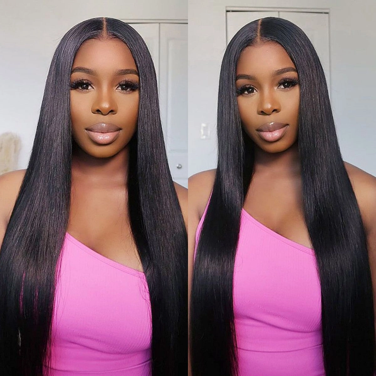 Tuneful Ready To Wear M-Cap 9x6 Pre Max Part Max Lace Staright Glueless Wigs
