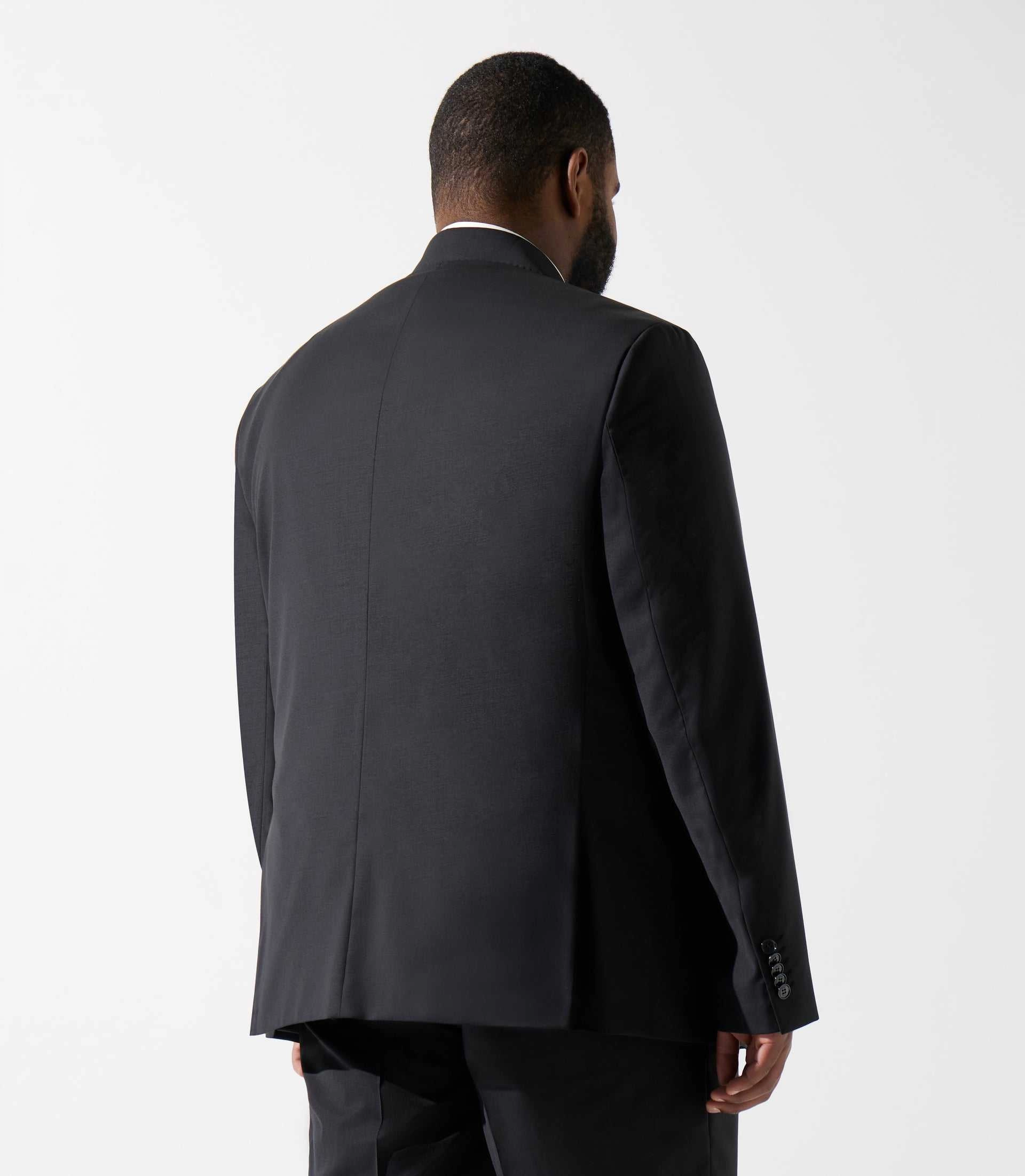 Veste en laine noir FLATEURBT