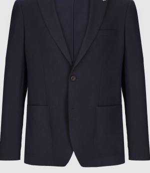 Veste ville bleu marine