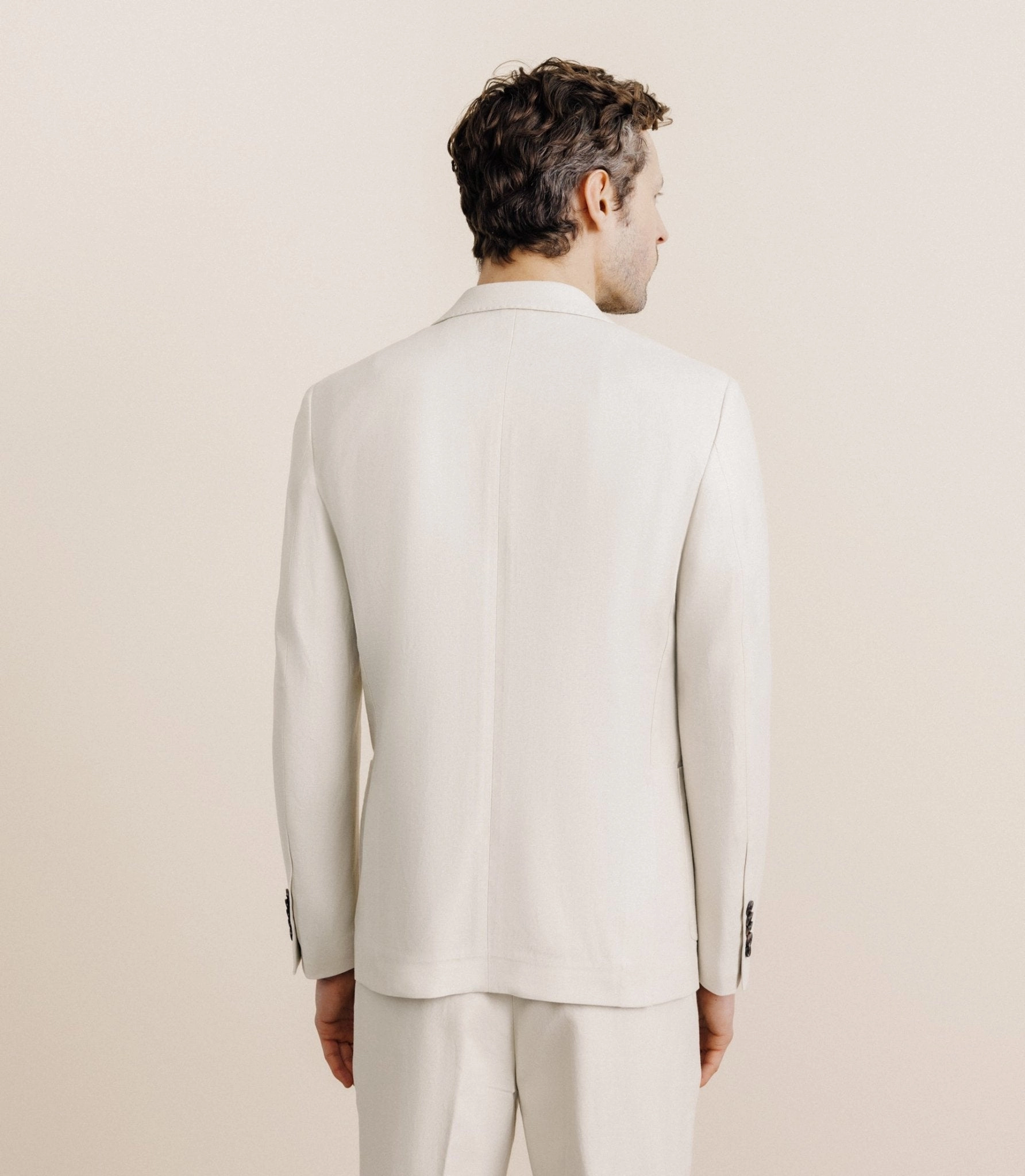Veste ville croisée beige