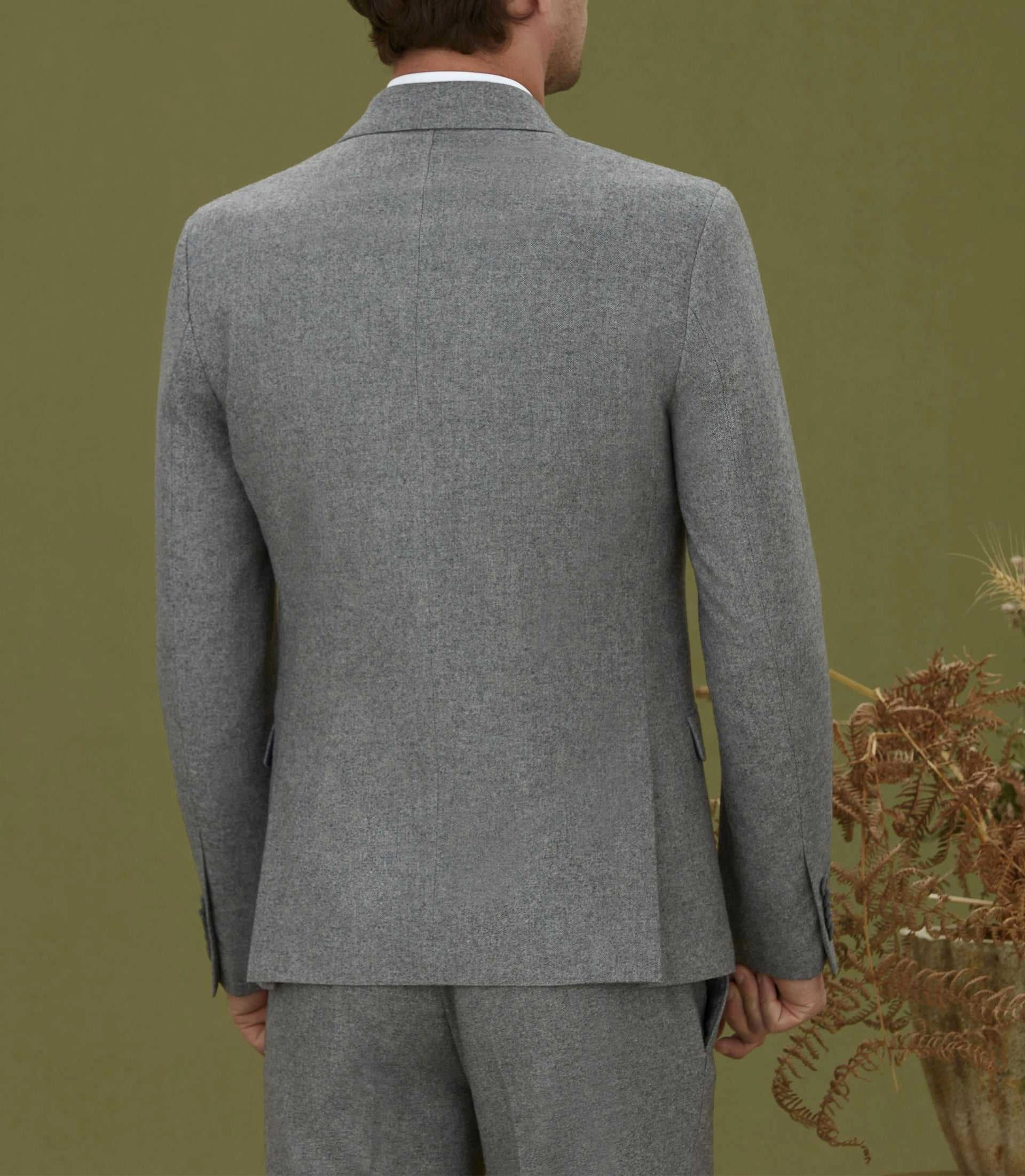 Veste ville  en tweed gris Epatant