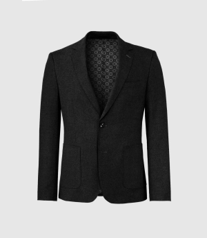 Veste ville séparable noire Velou