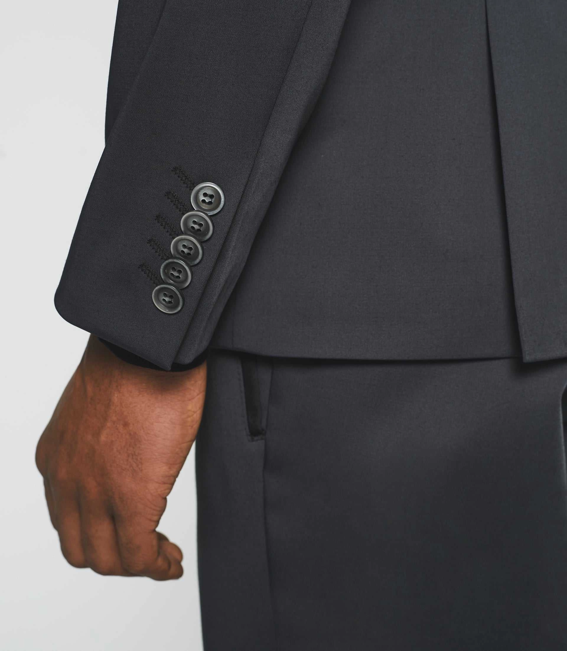 Veste ville séparable tissu technique gris SANACO