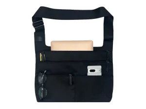 Women In Business Montana City Slim - Notebook carrying crossbody bag - 14 - black" FWC14BKLA23